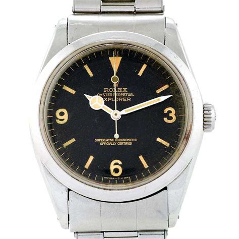 rolex explorer vintage price